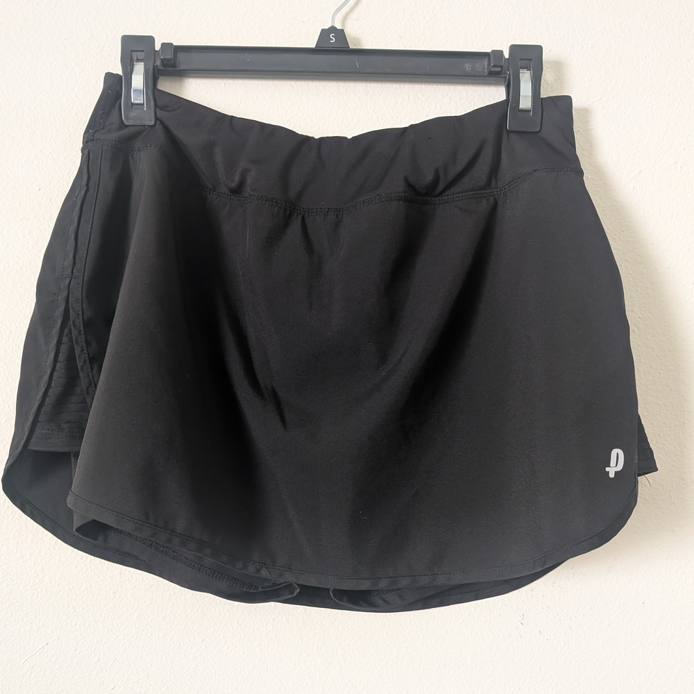 Penn Athletic Skort, Black, Size Large Tennis Golf Pickleball